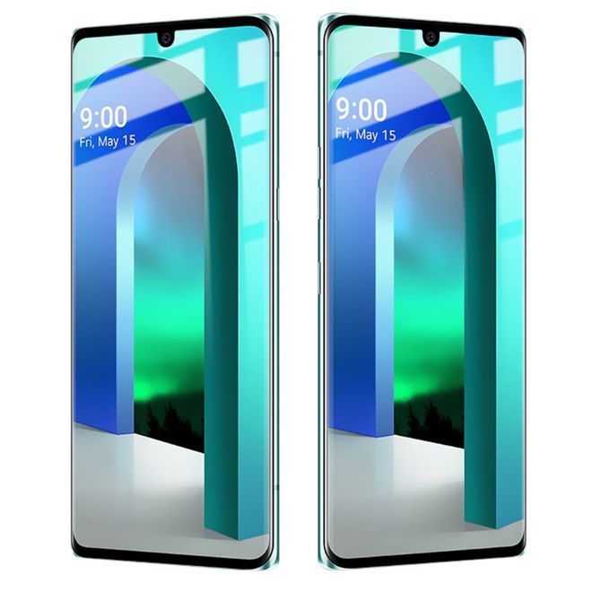 Imak - LG Velvet Schutzglas Displayschutz - Panzer Glas - 3D Curved - transparent