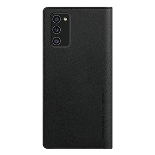Araree - Samsung Galaxy Note 20 Hülle - Case aus Leder - Mustang Diary Series - schwarz