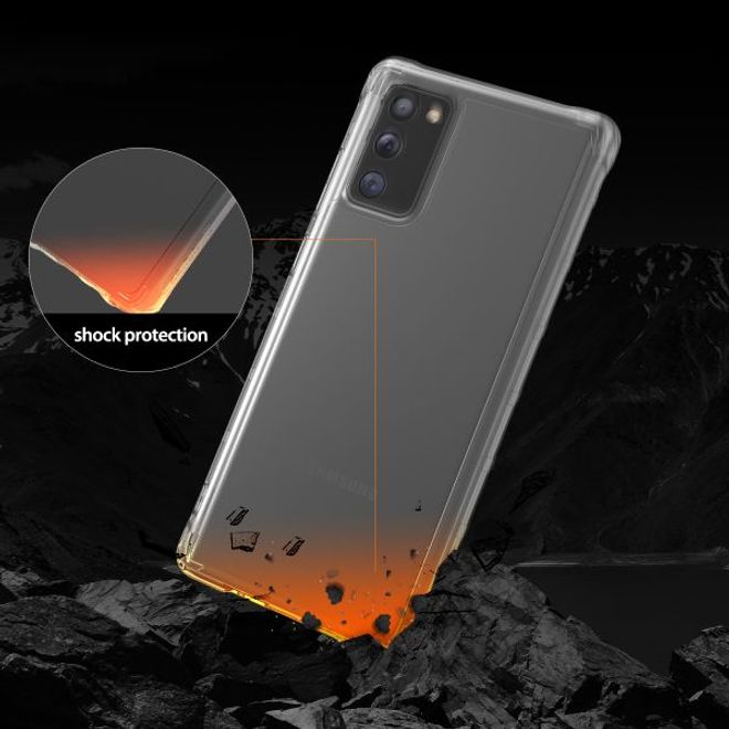 Araree - Samsung Galaxy Note 20 Hülle - flexibles TPU Case - Mach Series - schwarz