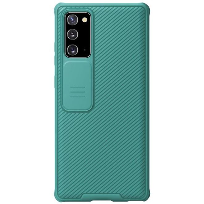 Nillkin - Samsung Galaxy Note 20 Hülle - Plastik Hardcase - CamShield Pro Series - hellgrün