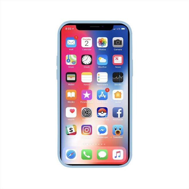 iPhone 12 mini Case - Liquid Silicone Series - purple