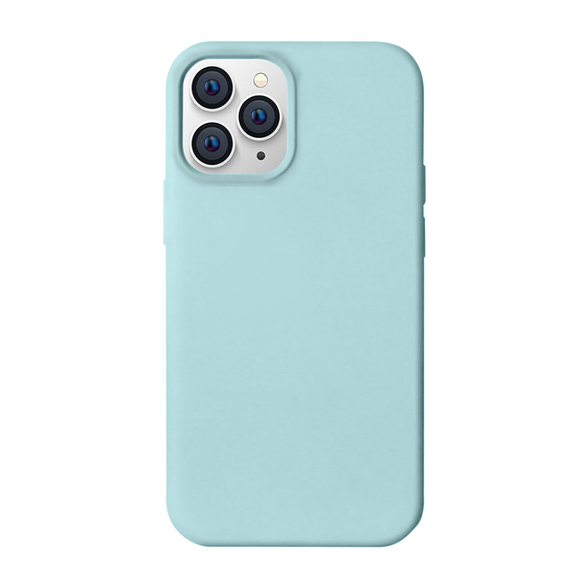 iPhone 12 Pro Max Case - Liquid Silicone Series - pastell mint