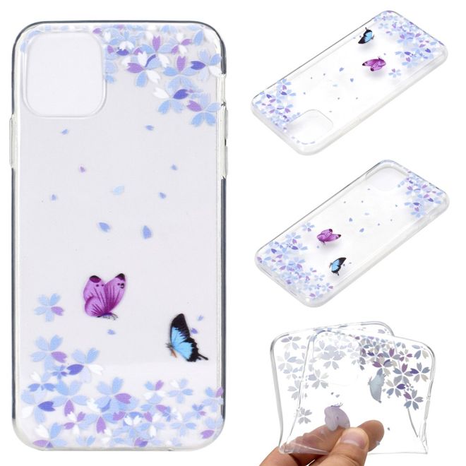 Coque pour iPhone 12 Pro Max - Série Image Plastic - Petits Papillons