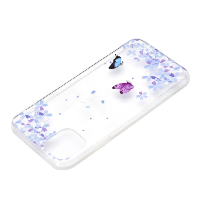 Coque pour iPhone 12 Pro Max - Série Image Plastic - Petits Papillons