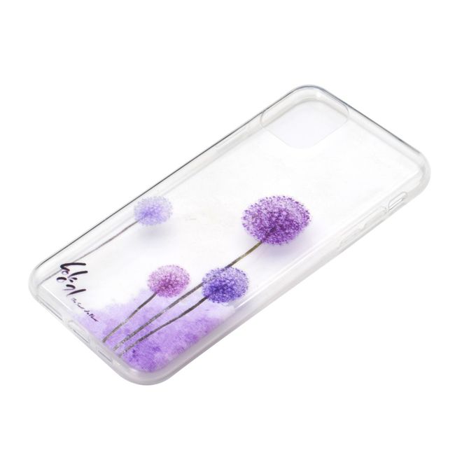Coque pour iPhone 12 Pro Max - Série Softcase Image Plastic - Pissenlit