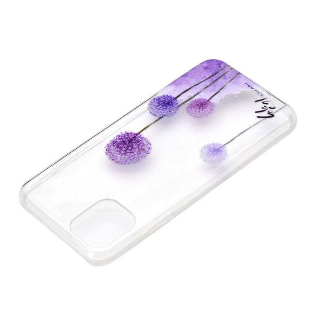 Coque pour iPhone 12 Pro Max - Série Softcase Image Plastic - Pissenlit