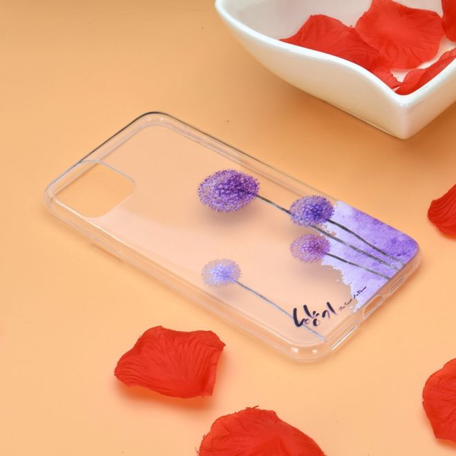 Coque pour iPhone 12 Pro Max - Série Softcase Image Plastic - Pissenlit