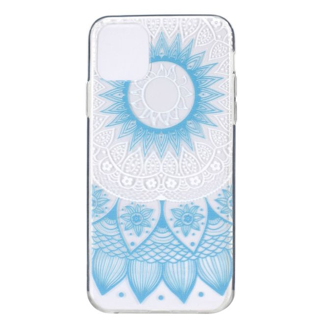 Coque pour iPhone 12 Pro Max - Série Image Plastic - Fleurs bleues