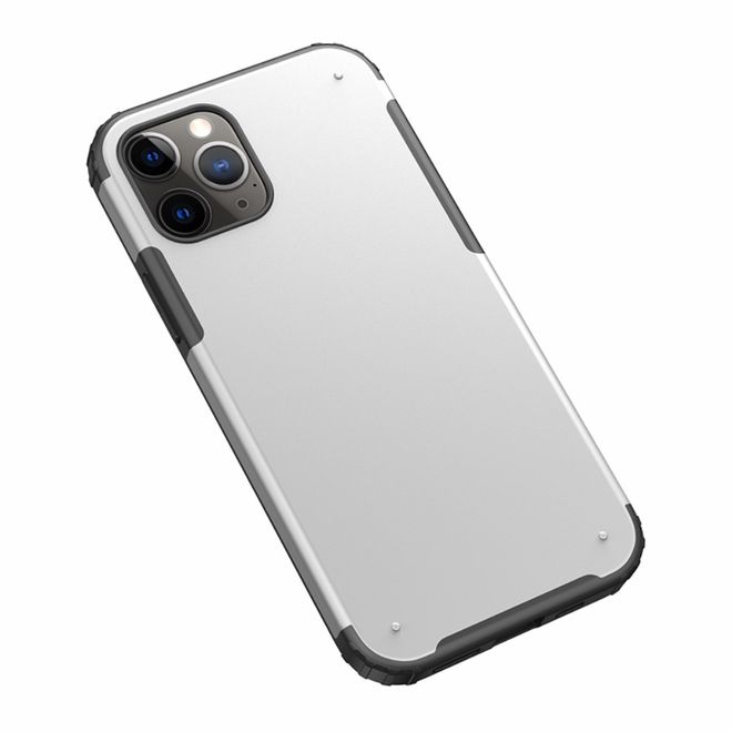 Coque pour iPhone 12 - Coque en plastique robuste - Blanche