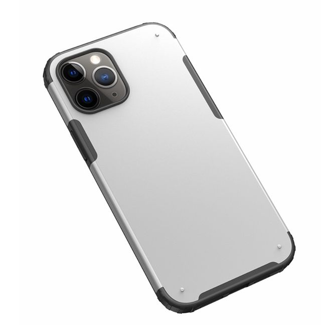 Coque pour iPhone 12 Pro Max - Coque en plastique robuste - Blanche