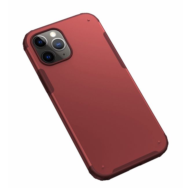 Coque pour iPhone 12 Pro Max - Coque robuste en plastique - Rouge