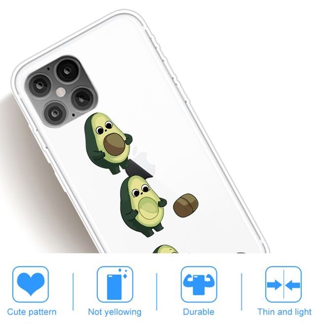 Coque pour iPhone 12 Pro Max - Série Image Plastic - Motifs avocat
