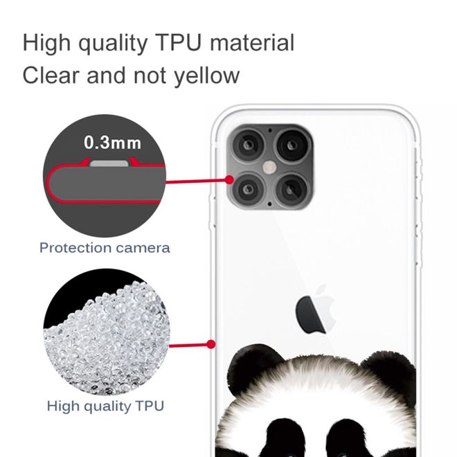 Coque pour iPhone 12 Pro Max - Série Image Plastic - Lazy Panda