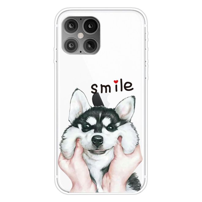 Coque pour iPhone 12 Pro Max - Série Image Plastic - Sourire