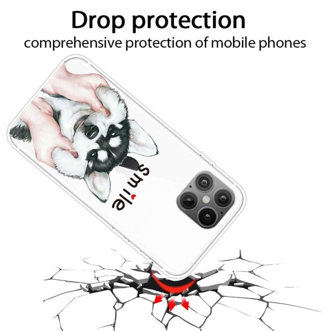 Coque pour iPhone 12 Pro Max - Série Image Plastic - Sourire