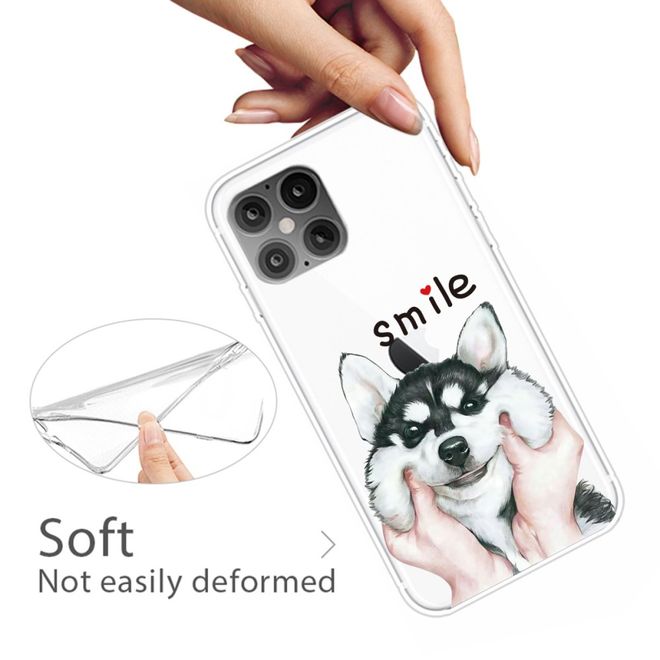 Coque pour iPhone 12 Pro Max - Série Image Plastic - Sourire