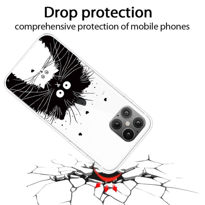 Coque pour iPhone 12 Pro Max - Série Image Plastic - Deux chats