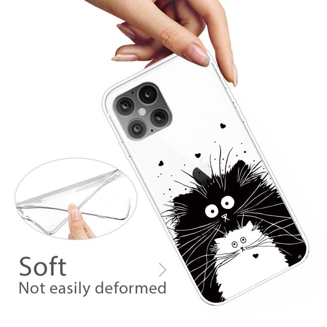 Coque pour iPhone 12 Pro Max - Série Image Plastic - Deux chats
