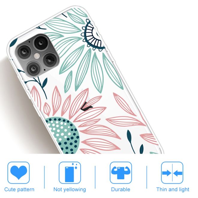 Coque pour iPhone 12 Pro Max - Série Image Plastic - Fleurs