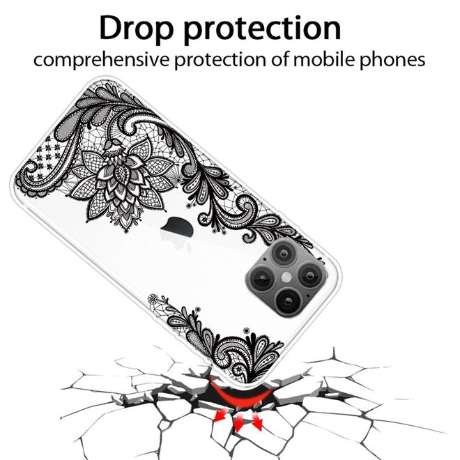 Coque pour iPhone 12 Pro Max - Série Image Plastic - Motif floral