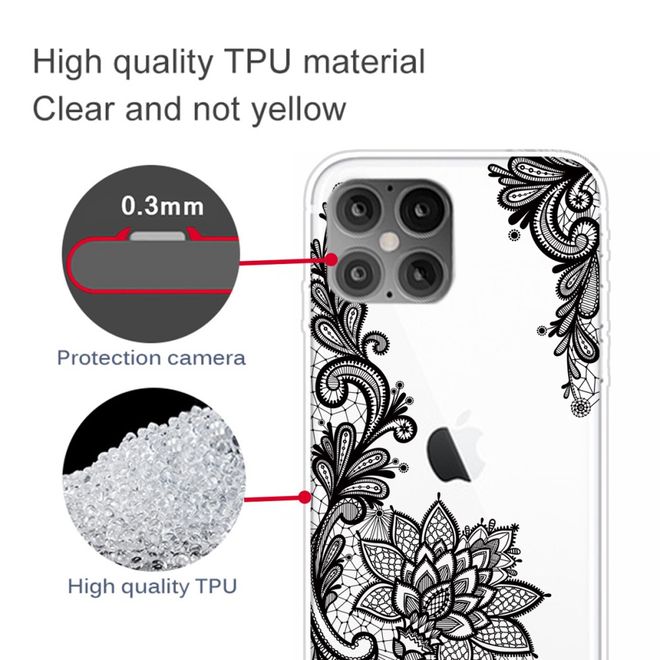 Coque pour iPhone 12 Pro Max - Série Image Plastic - Motif floral