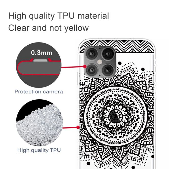 Coque pour iPhone 12 Pro Max - Série Image Plastic - Motif floral