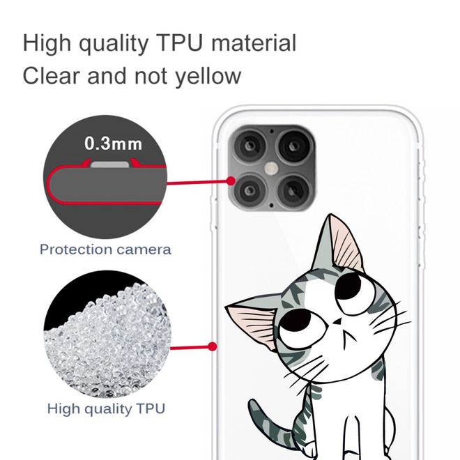 Coque pour iPhone 12 Pro Max - Série Image Plastic - Chaton mignon
