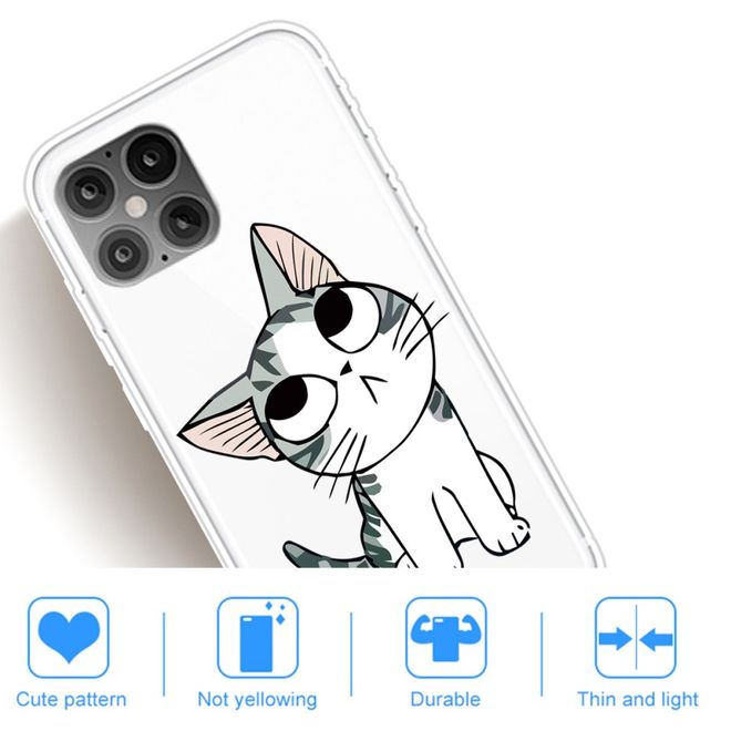 Coque pour iPhone 12 Pro Max - Série Image Plastic - Chaton mignon