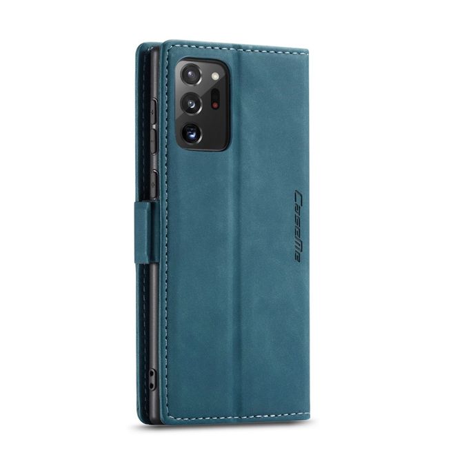Caseme - Samsung Galaxy Note 20 Ultra Hülle - Leder Flip Wallet Case - grün