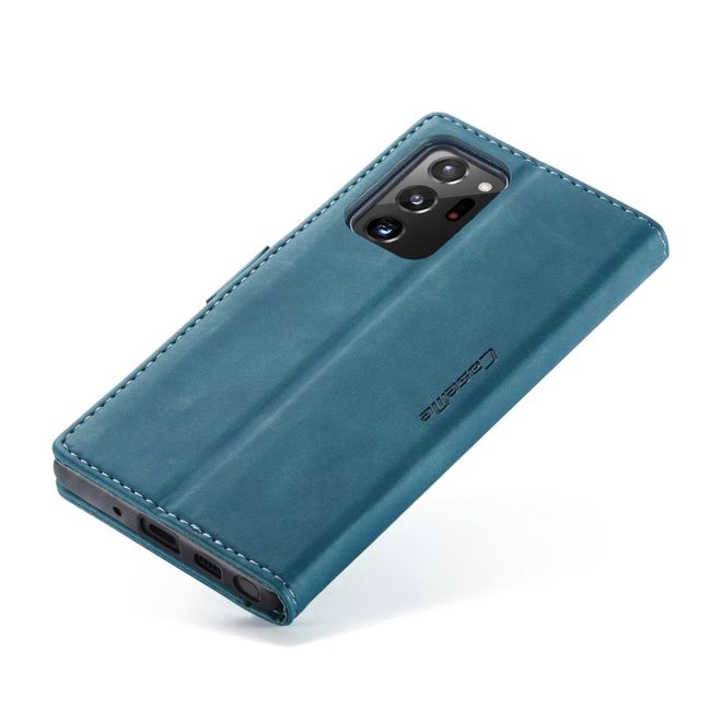 Caseme - Samsung Galaxy Note 20 Ultra Hülle - Leder Flip Wallet Case - grün