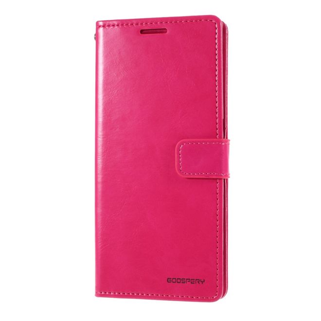 Goospery - Samsung Galaxy Note 20 Hülle - Leder Bookcover - Bluemoon Diary Series - pink