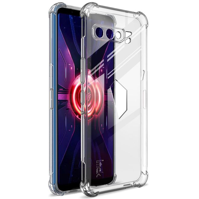 Imak - Asus ROG Phone 3 Hülle - Robustes Softcase aus TPU - inkl. Schutzfolie - transparent