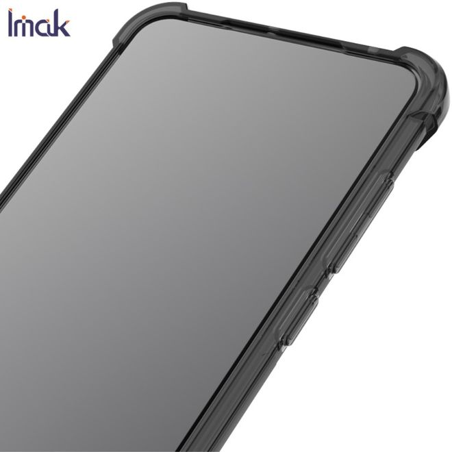 Imak - Asus ROG Phone 3 Hülle - Robustes Softcase aus TPU - inkl. Schutzfolie - transparent/schwarz