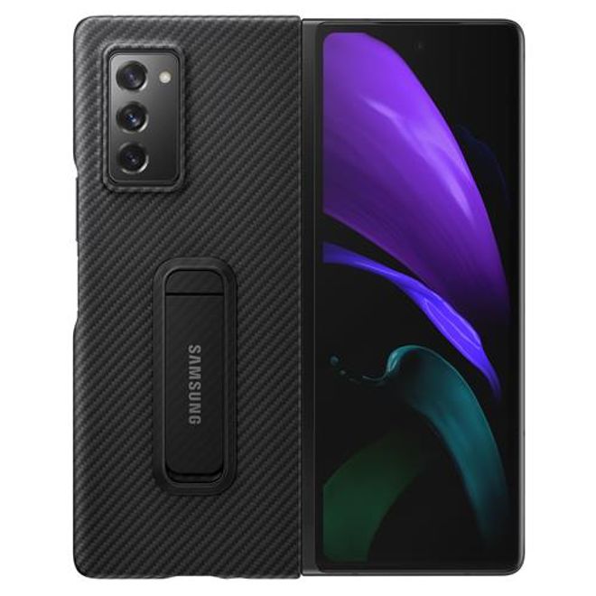 Samsung - Original Galaxy Z Fold 2 Hülle - Hardcase mit Kickstand - schwarz