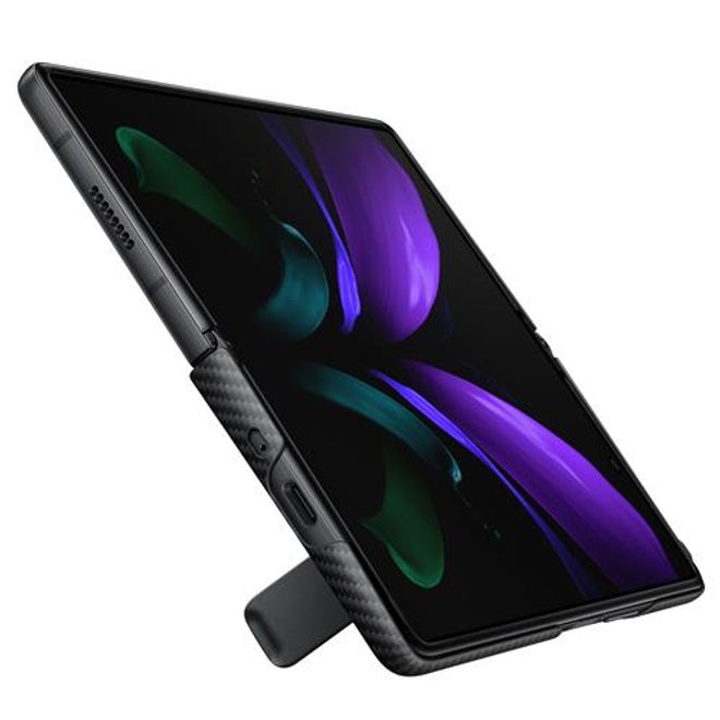 Samsung - Original Galaxy Z Fold 2 Hülle - Hardcase mit Kickstand - schwarz