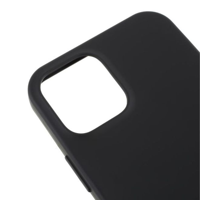 Goospery - iPhone 12 mini Hülle - TPU Softcase - SF Jelly Series - schwarz