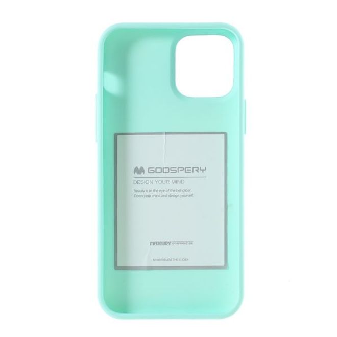 Goospery - iPhone 12 mini Hülle - TPU Softcase - SF Jelly Series - mint