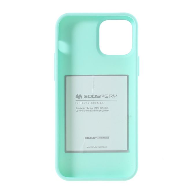Goospery - iPhone 12 Pro Max Hülle - TPU Softcase - SF Jelly Series - mint