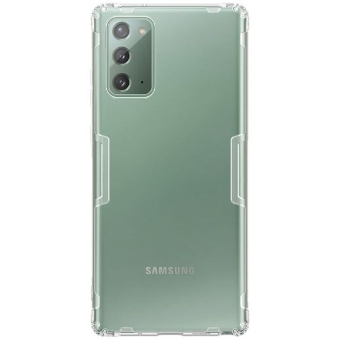 Nillkin - Samsung Galaxy Note 20 Hülle - Case aus elastischem Plastik - Nature Soft Series - transparent