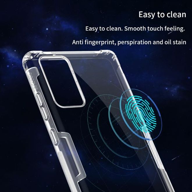 Nillkin - Samsung Galaxy Note 20 Hülle - Case aus elastischem Plastik - Nature Soft Series - grau