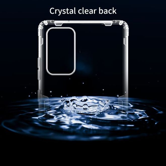 Nillkin - Samsung Galaxy Note 20 Hülle - Case aus elastischem Plastik - Nature Soft Series - grau