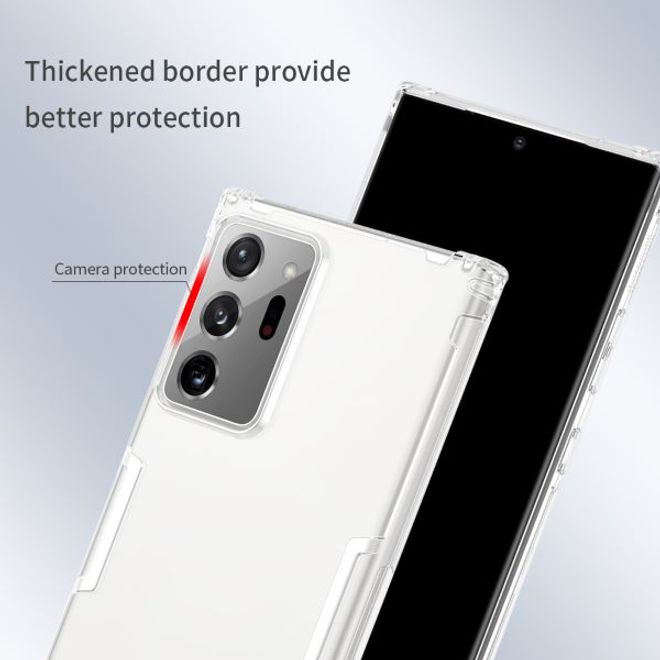 Nillkin - Samsung Galaxy Note 20 Ultra Hülle - Case aus elastischem Plastik - Nature Soft Series - transparent