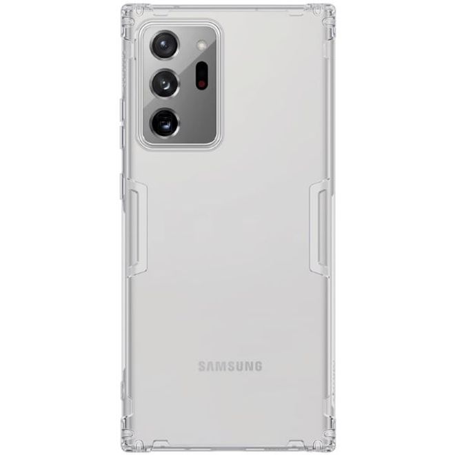 Nillkin - Samsung Galaxy Note 20 Ultra Hülle - Case aus elastischem Plastik - Nature Soft Series - grau