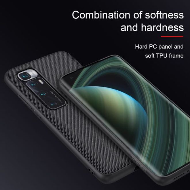 Nillkin - Xiaomi Mi 10 Ultra Hülle - Hardcase - Textured Series - schwarz