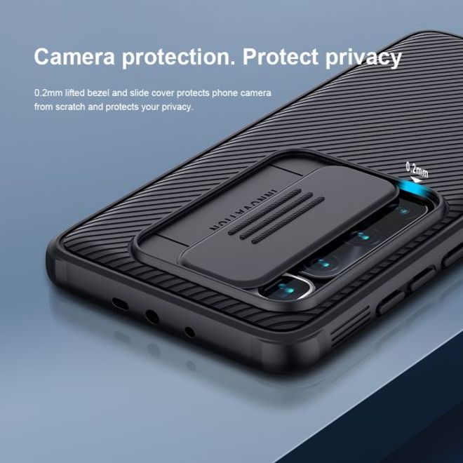 Nillkin - Xiaomi Mi 10 Ultra Hülle - Plastik Hardcase - CamShield Pro Series - schwarz