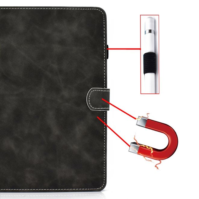 iPad Air (2022) / iPad Air (2020) Tablet Case - Solid Color Series - Black