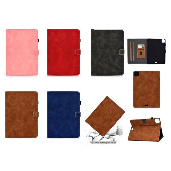 iPad Air (2022) / iPad Air (2020) Tablet Case - Solid Color Series - Black