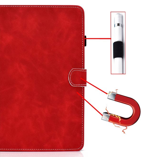 iPad Air (2022) / iPad Air (2020) tablet case - Solid Color Series - red