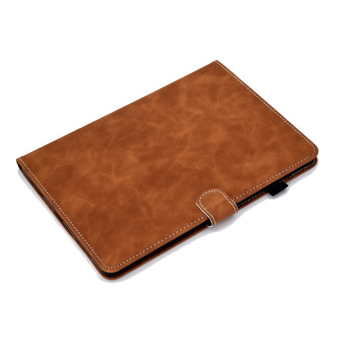 Étui pour tablette iPad Air (2022) / iPad Air (2020) - Série Couleur unie - marron