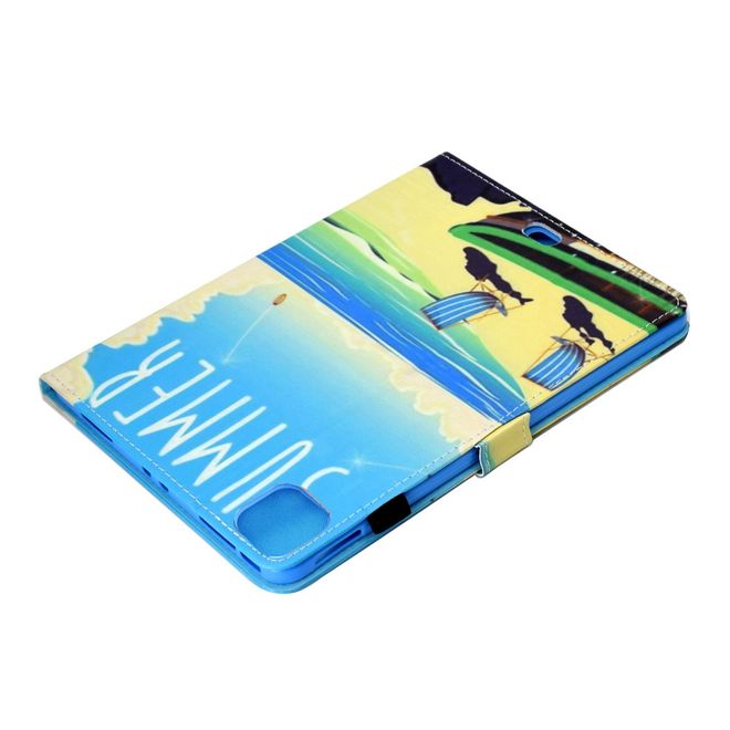 Étui pour tablette iPad Air (2022) / iPad Air (2020) - Étui en cuir - Plage